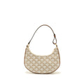 CELINE AVA BAG TRIOMPHE CANVAS/ CALFSKIN WHITE GHW