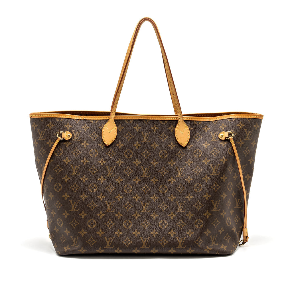 LOUIS VUITTON NEVERFULL GM MONOGRAM CANVAS GHW