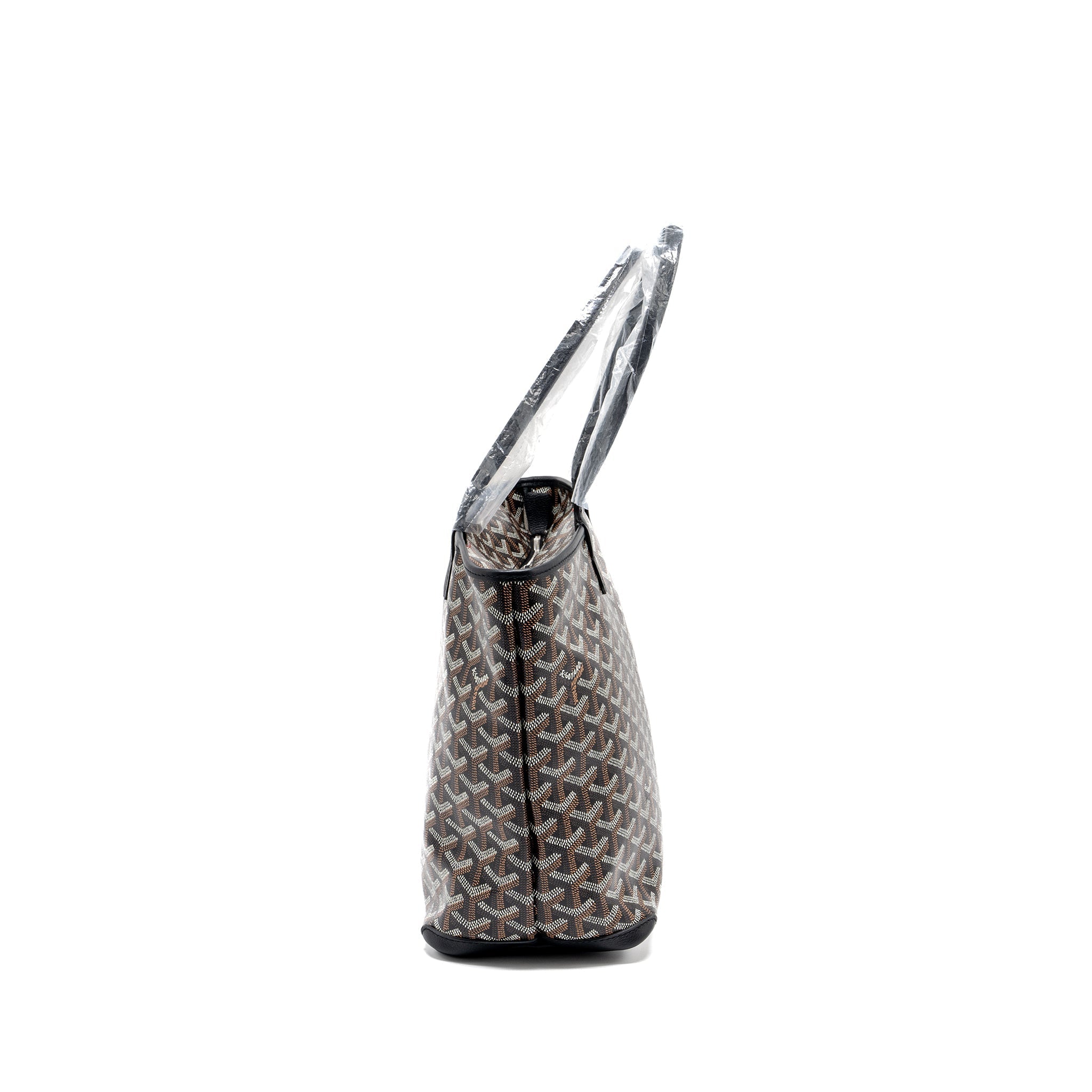 GOYARD ARTOIS PM TOTE BAG GOYARDLINE CANVAS BLACK SHW