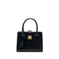 SALVATORE FERRAGAMO TOTE BAG CALFSKIN BLACK GHW