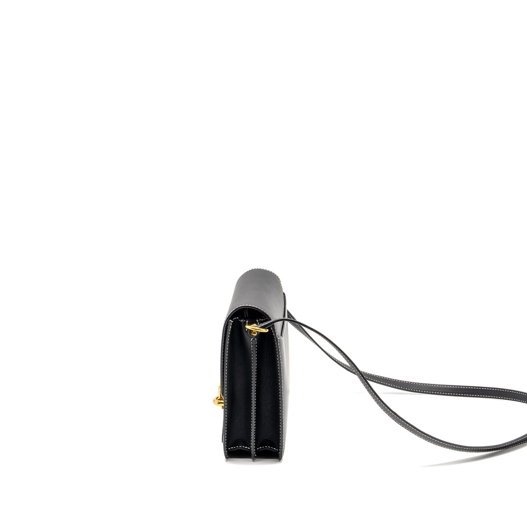 HERMES ROULIS 23 SOMBRERO BLACK GHW