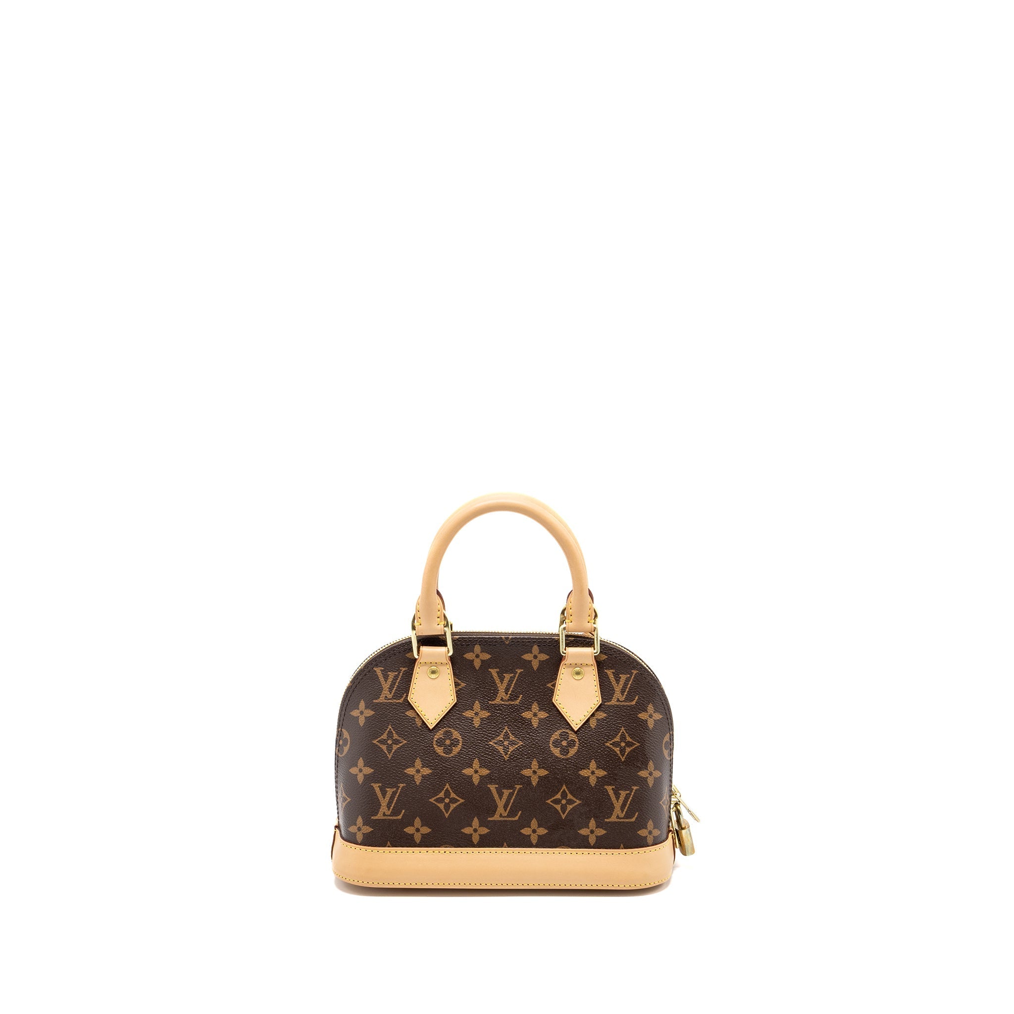 LOUIS VUITTON ALMA BB MONOGRAM CANVAS GHW