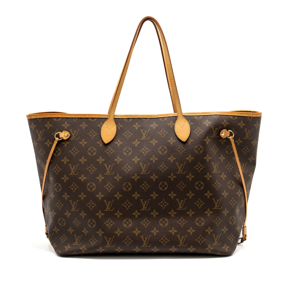 LOUIS VUITTON NEVERFULL GM MONOGRAM CANVAS GHW