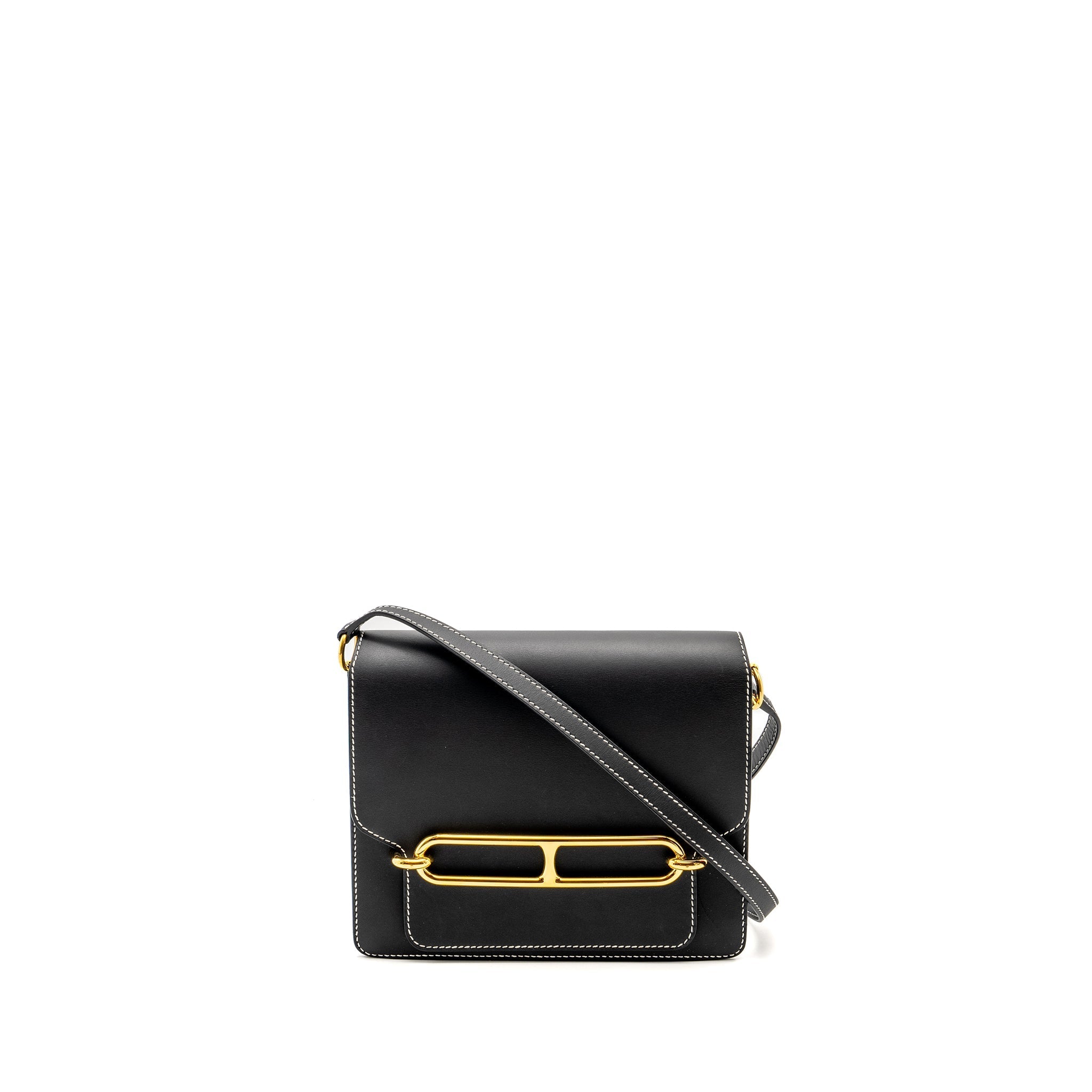 HERMES ROULIS 23 SOMBRERO BLACK GHW