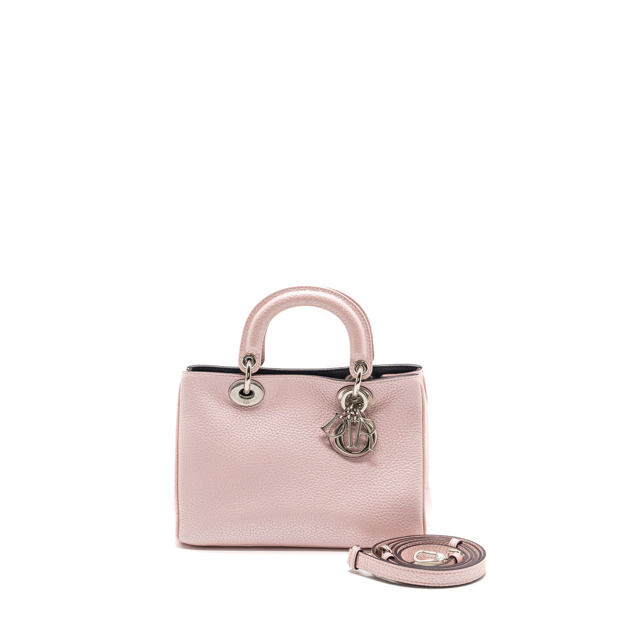 DIOR MINI DIORISSIMO BAG CALFSKIN PINK SHW