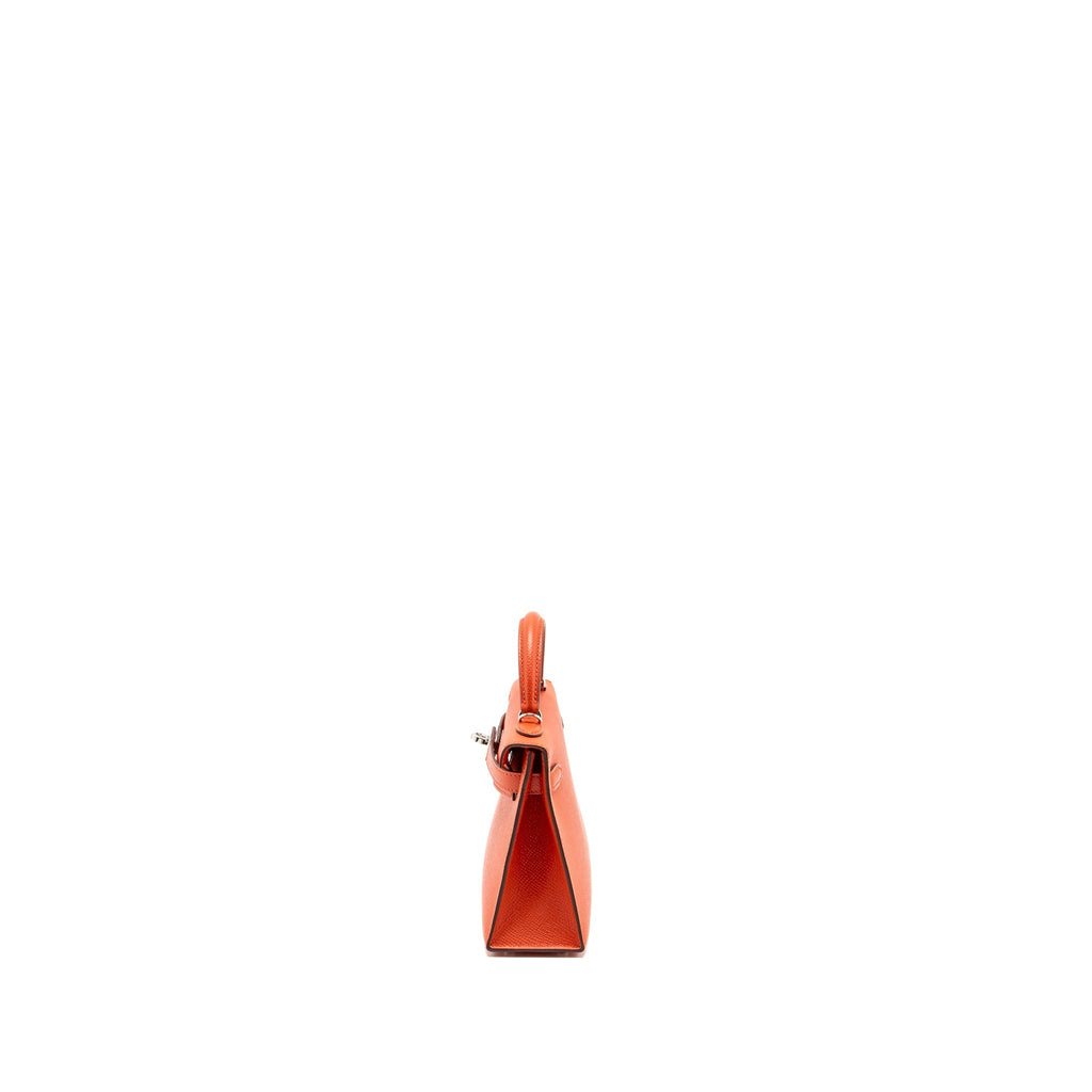 HERMES MINI KELLY II EPSOM CAPUCINES SHW