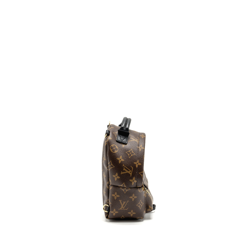 LOUIS VUITTON MINI PALM SPRING BACKPACK MONOGRAM CANVAS GHW