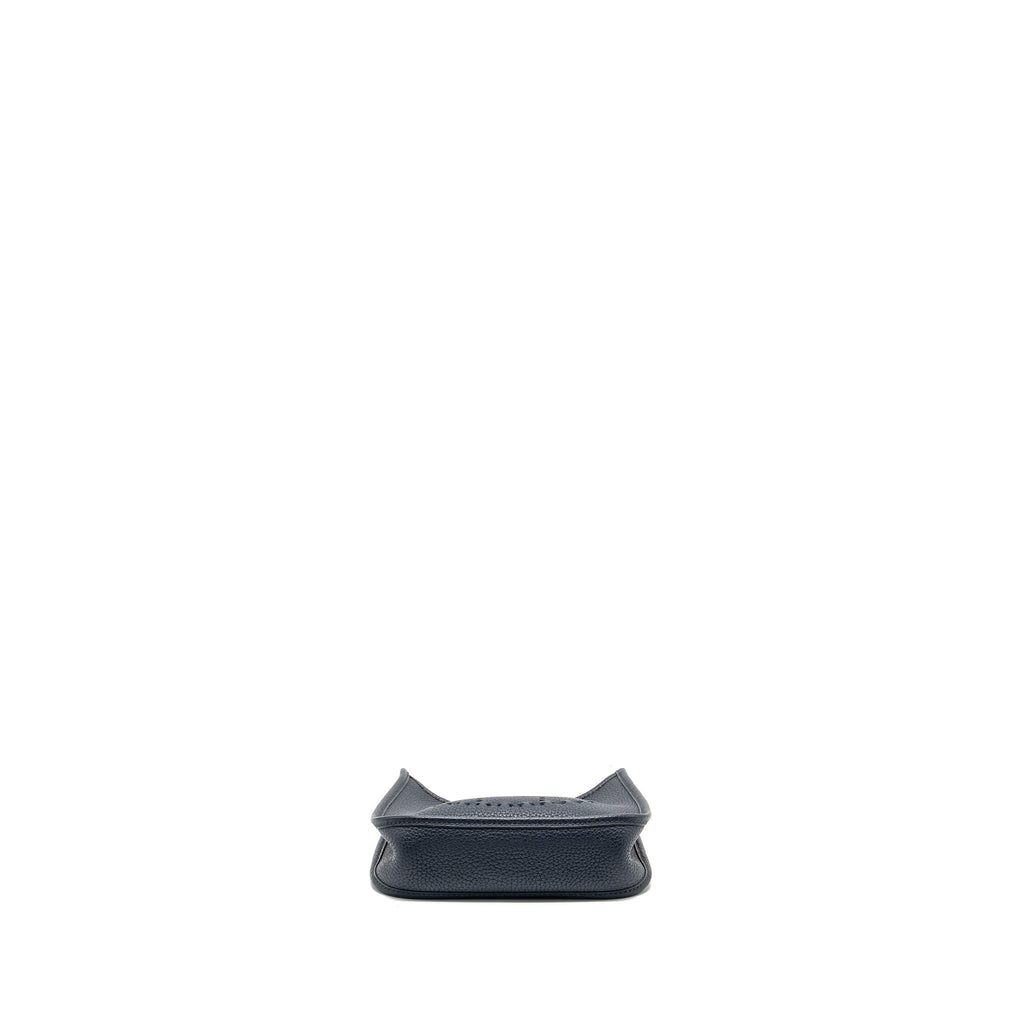 HERMES MINI EVELYN CLEMENCE BLUE NUIT GHW