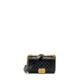 CHANEL SMALL BOY BAG CAVIAR BLACK GHW (MICROCHIP)