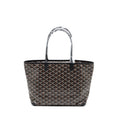 GOYARD ARTOIS PM TOTE BAG GOYARDLINE CANVAS BLACK SHW
