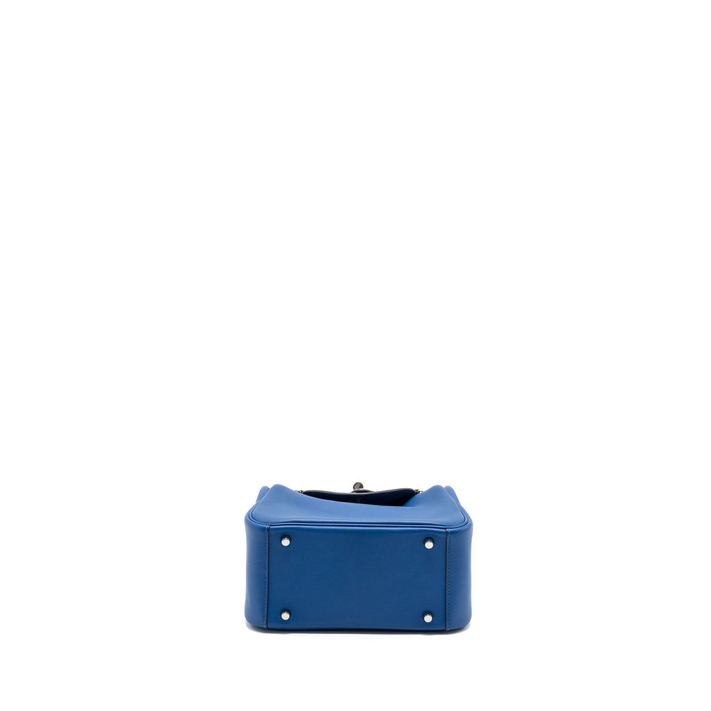 HERMES MINI LINDY SWIFT BLUE FRANCE / BLUE SAPHIR SHW