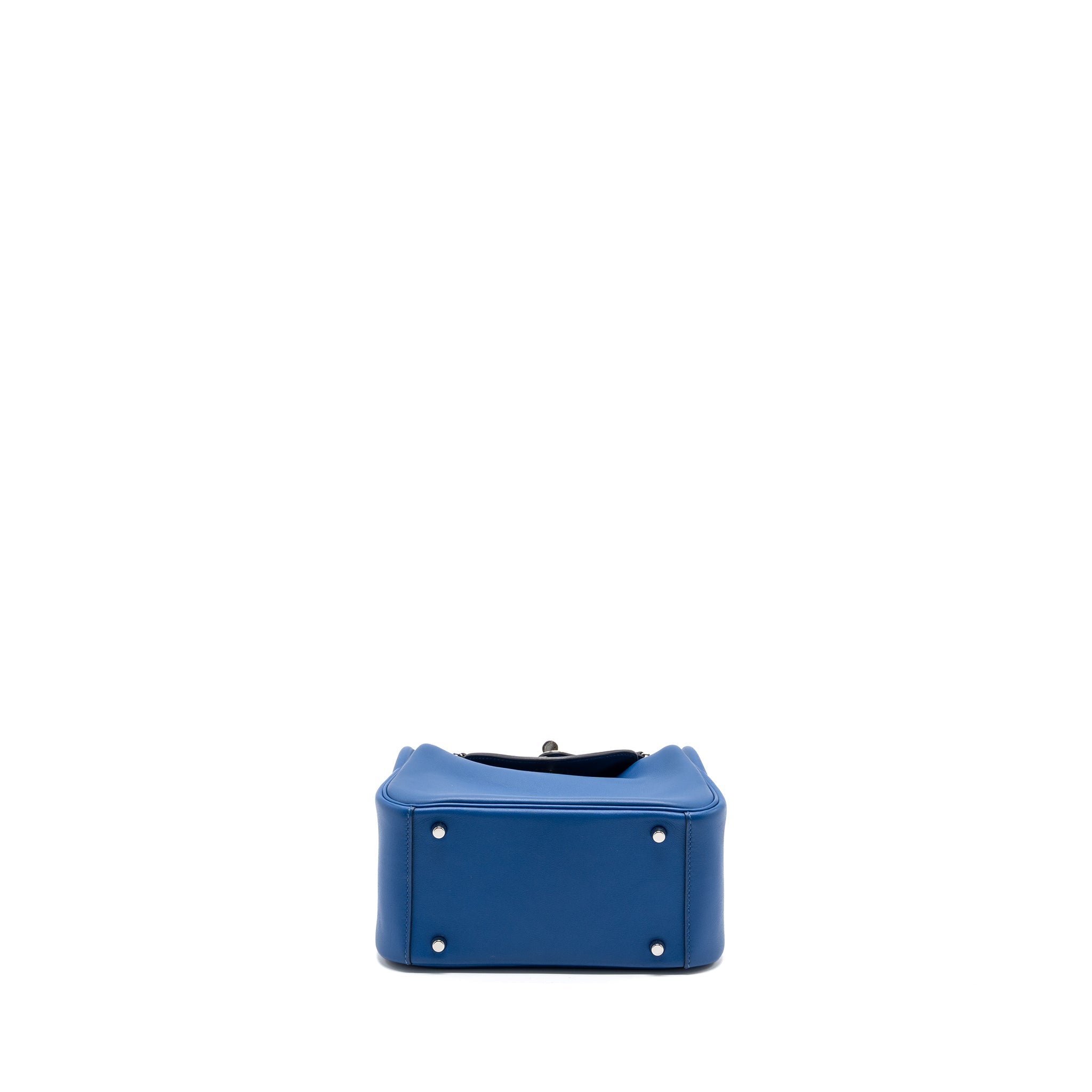 HERMES MINI LINDY SWIFT BLUE FRANCE / BLUE SAPHIR SHW