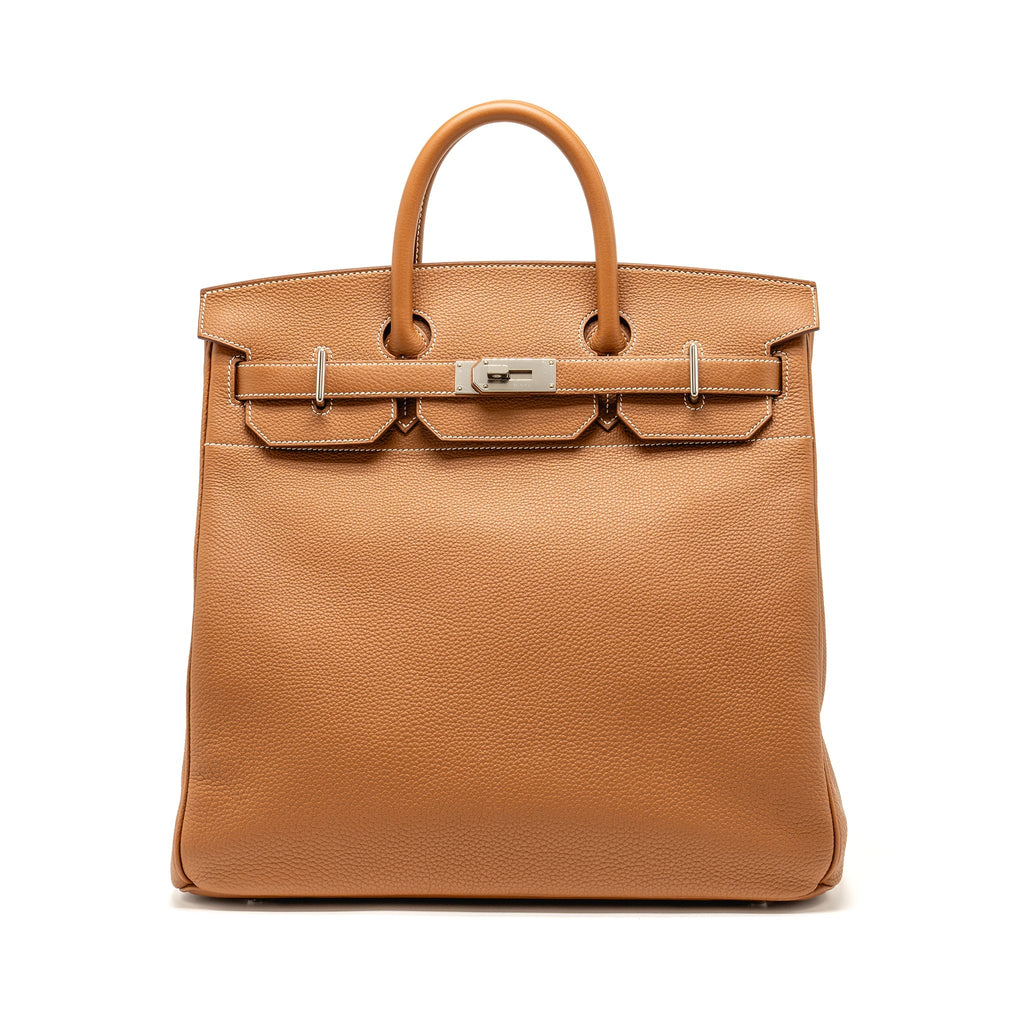 HERMES HAC BIRKIN 40 TOGO GOLD SHW
