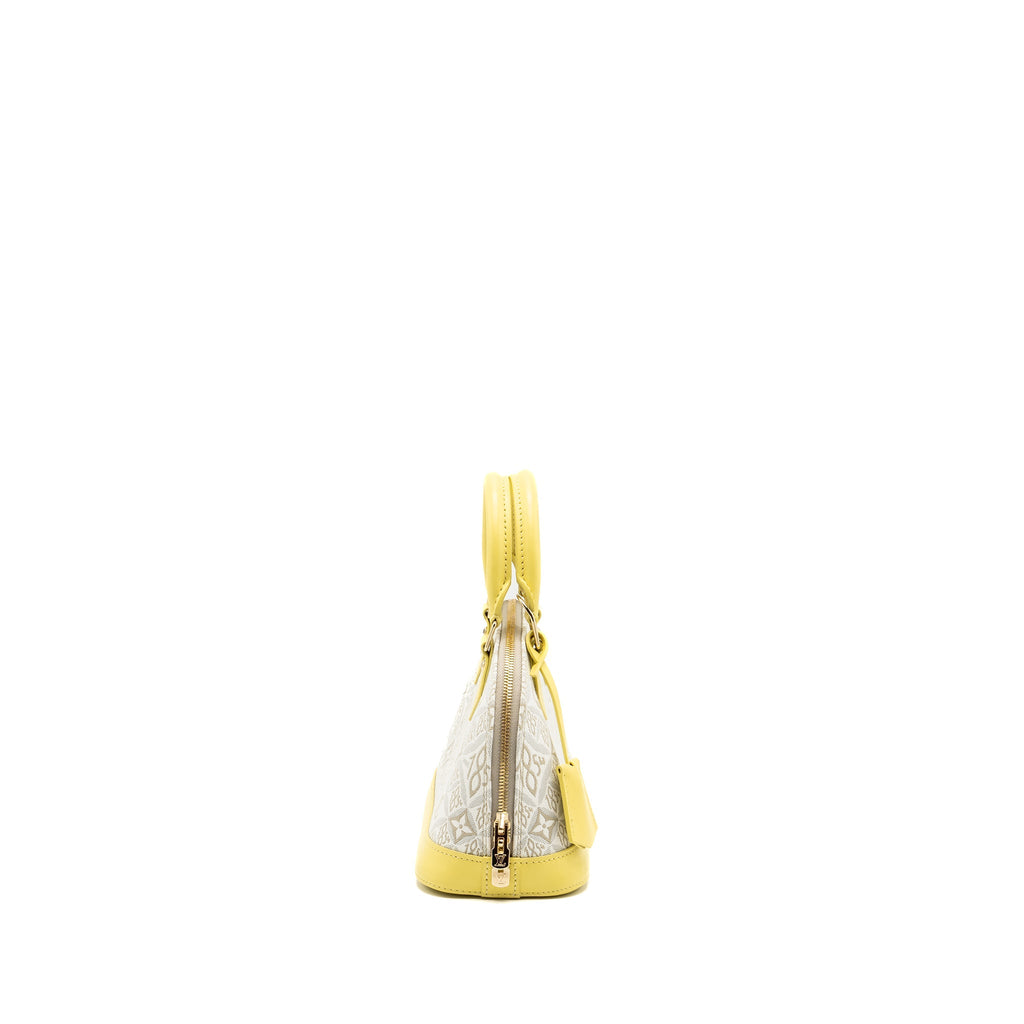 LOUIS VUITTON SINCE 1854 ALMA BB JAUNE GHW