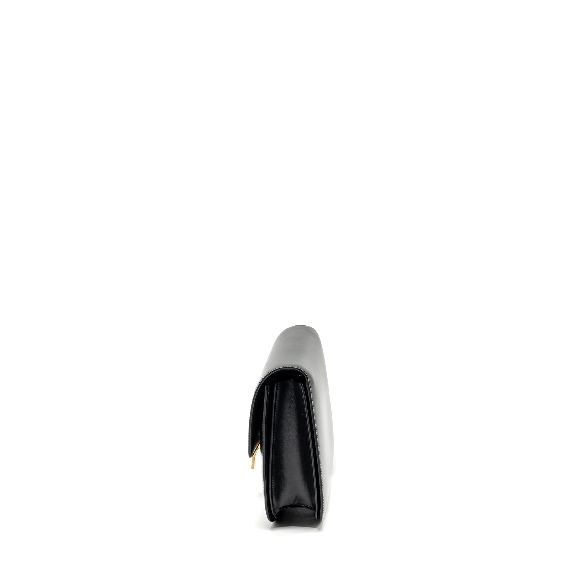 CELINE MEDIUM CLASSIC BOX BAG CALFSKIN BLACK GHW