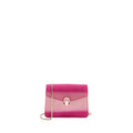 BVLGARI SERPENTI FOREVER BAG GALUCHAT IRIDESCENT PINK GHW