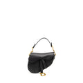 DIOR MINI SADDLE BAG CALFSKIN BLACK GHW