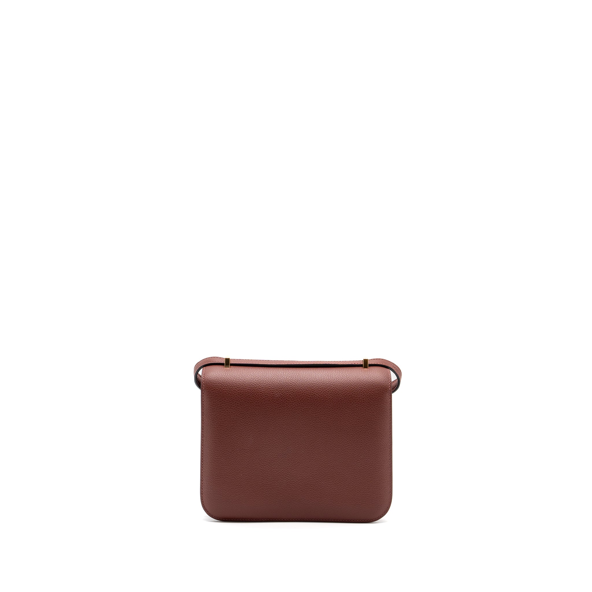 HERMES MINI CONSTANCE EVERCOLOUR ROUGE H GHW