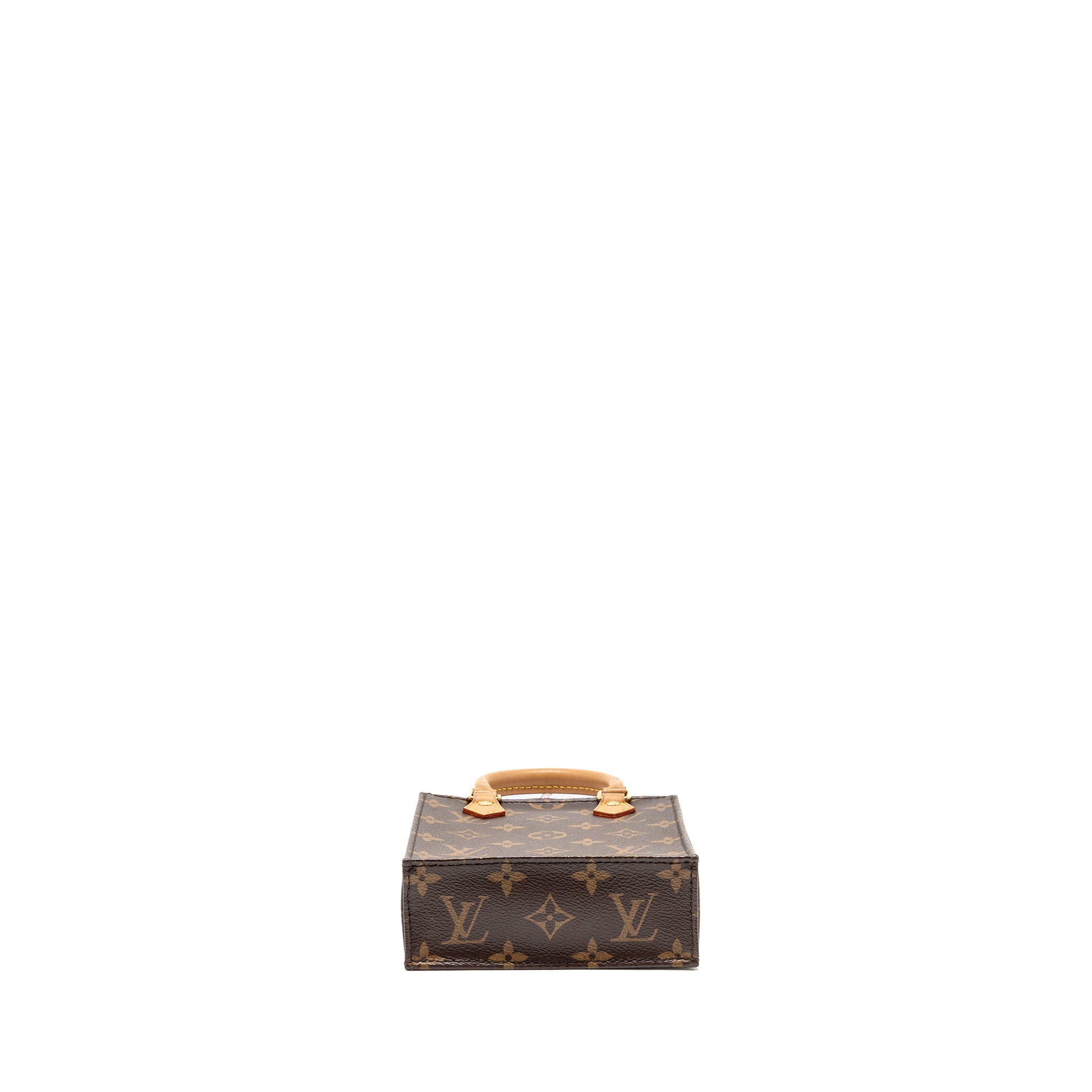 LOUIS VUITTON PETIT SAC PLAT MONOGRAM CANVAS GHW