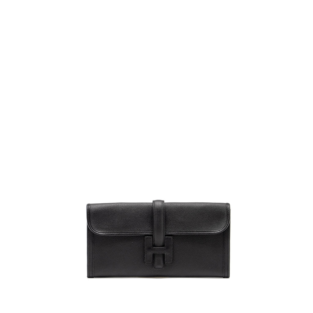 HERMES JIGE ELAN 29 CHÈVRE CHANDRA BLACK