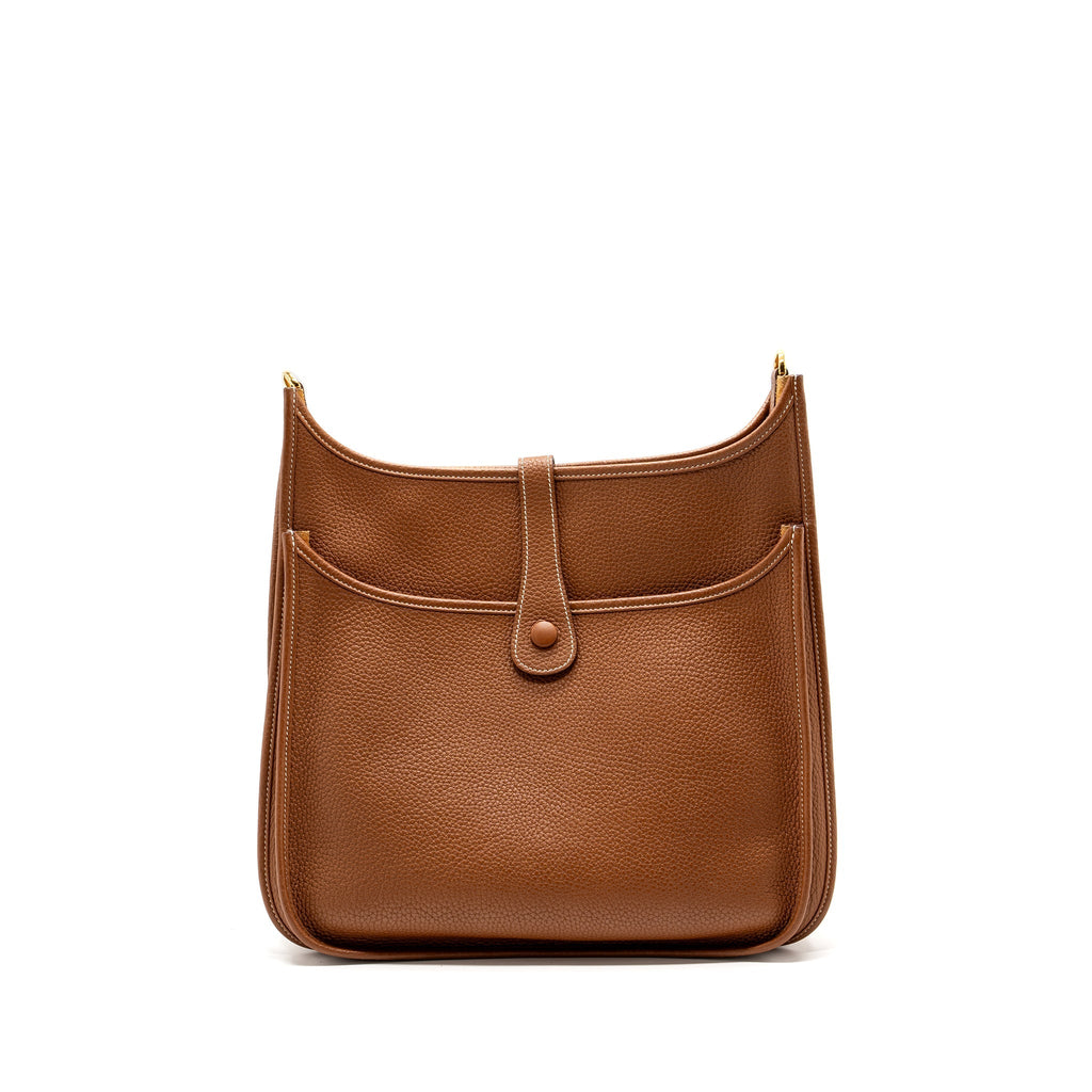 HERMES EVELYNE 33 CLEMENCE GOLD GHW