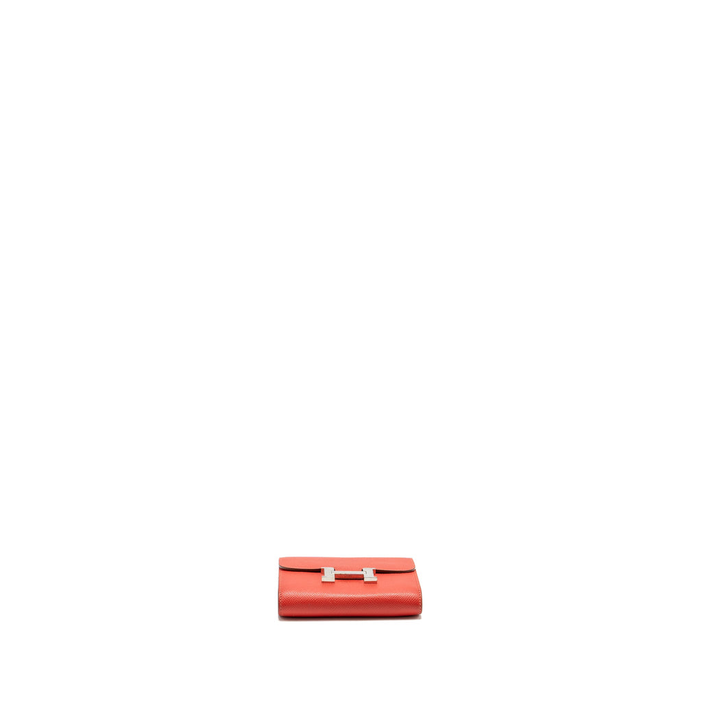 HERMES CONSTANCE WALLET EPSOM RED