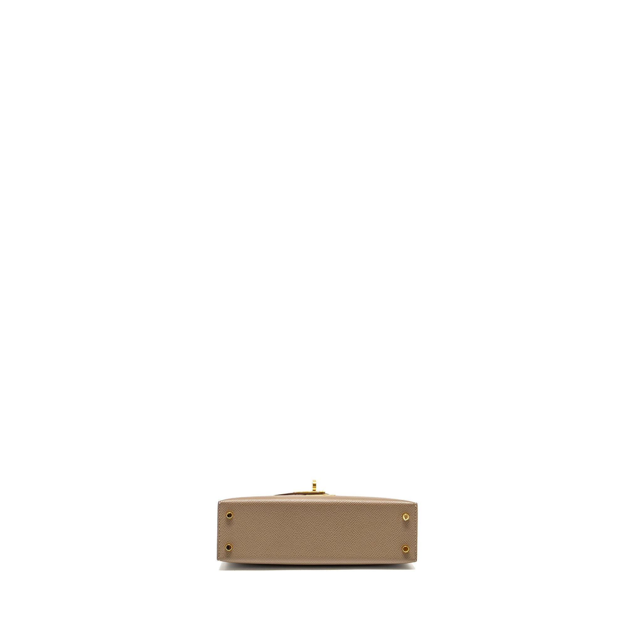 HERMES MINI KELLY II SPECIAL ORDER EPSOM ETOUPE / TRENCH GHW
