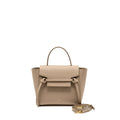 CELINE NANO BELT BAG GRAINED CALFSKIN BEIGE GHW