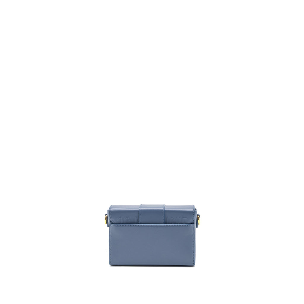 DIOR 30 MONTAIGNE BOX BAG CALFSKIN LIGHT BLUE GHW