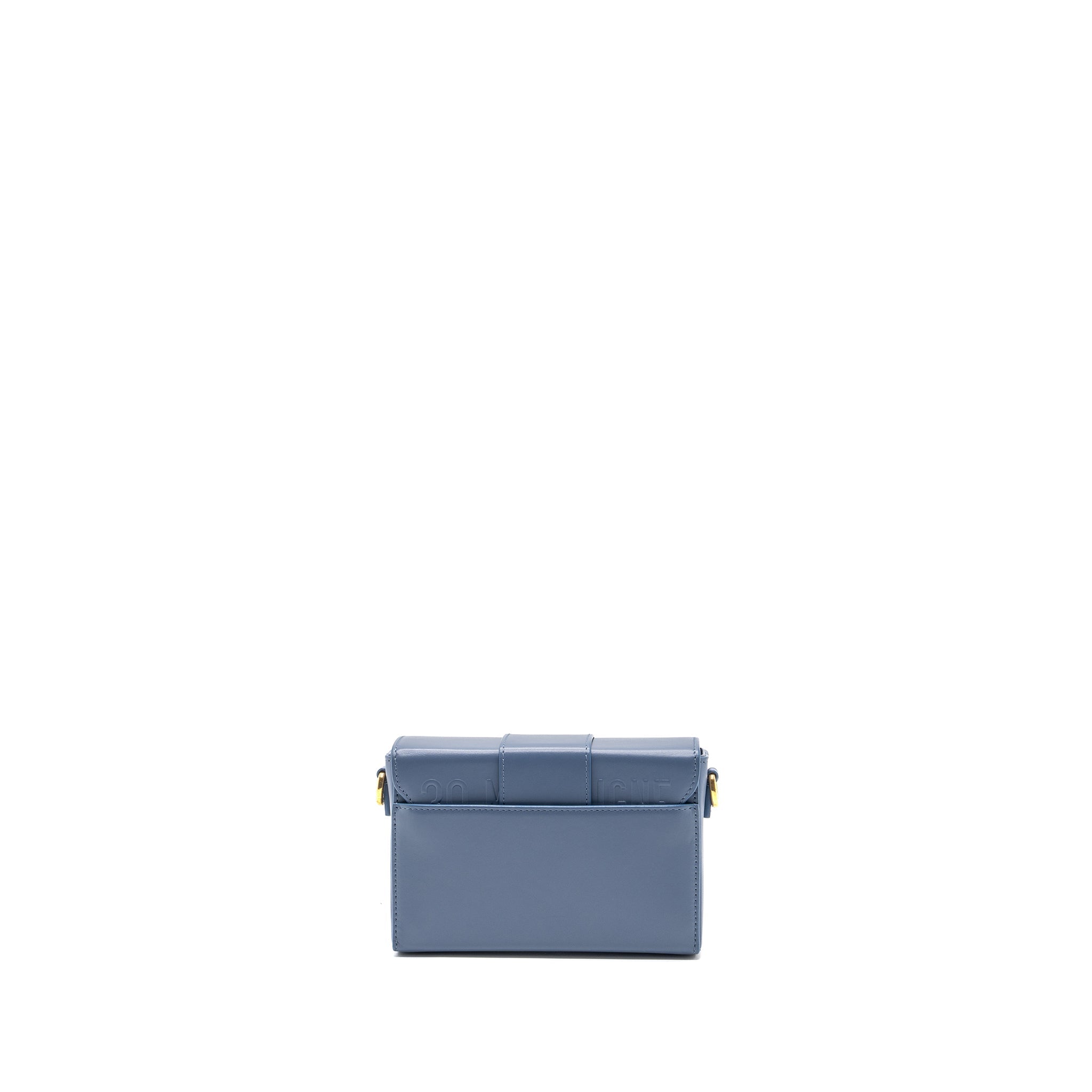 DIOR 30 MONTAIGNE BOX BAG CALFSKIN LIGHT BLUE GHW