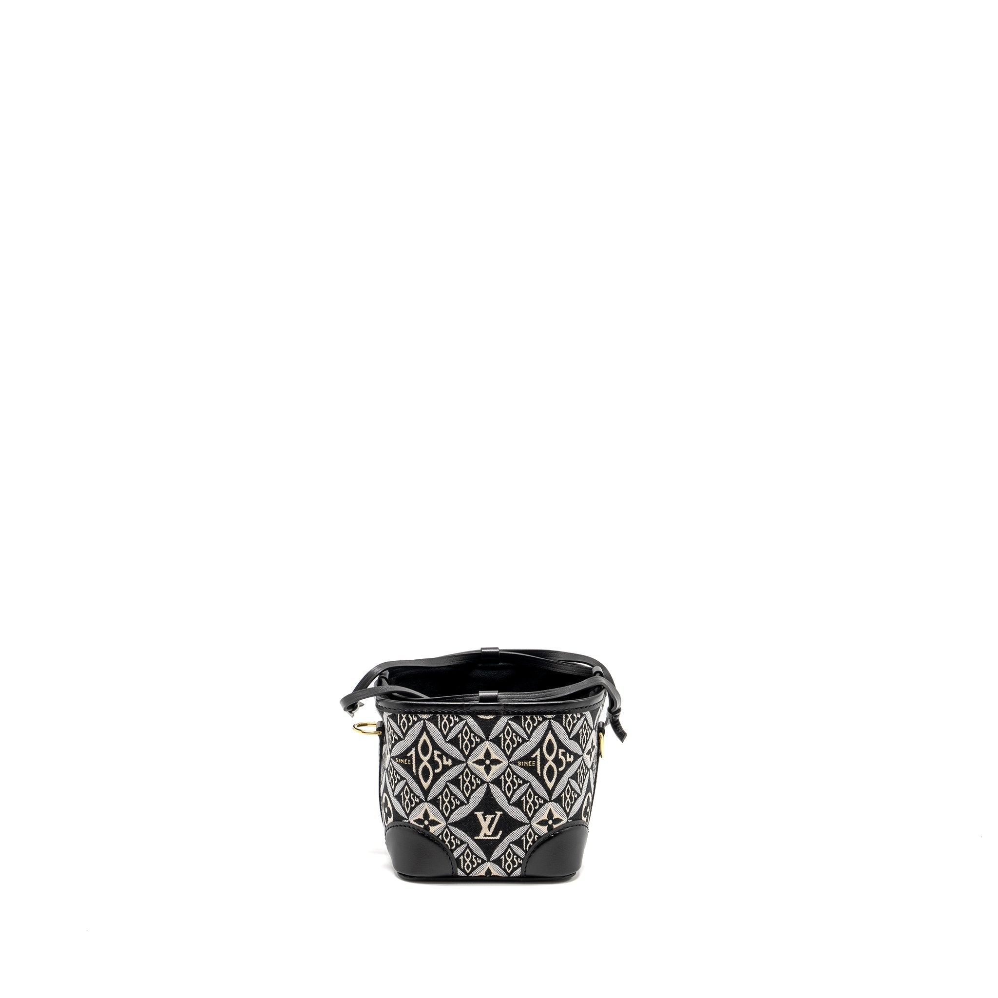 LOUIS VUITTON SINCE 1854 NANO NOE MONOGRAM FLOWER CANVAS GHW