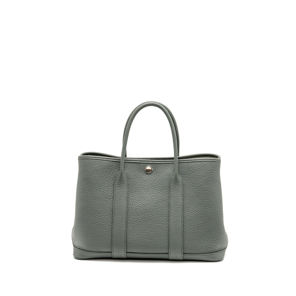 HERMES GARDEN PARTY 30 NEGONDA VERT AMANDE SHW