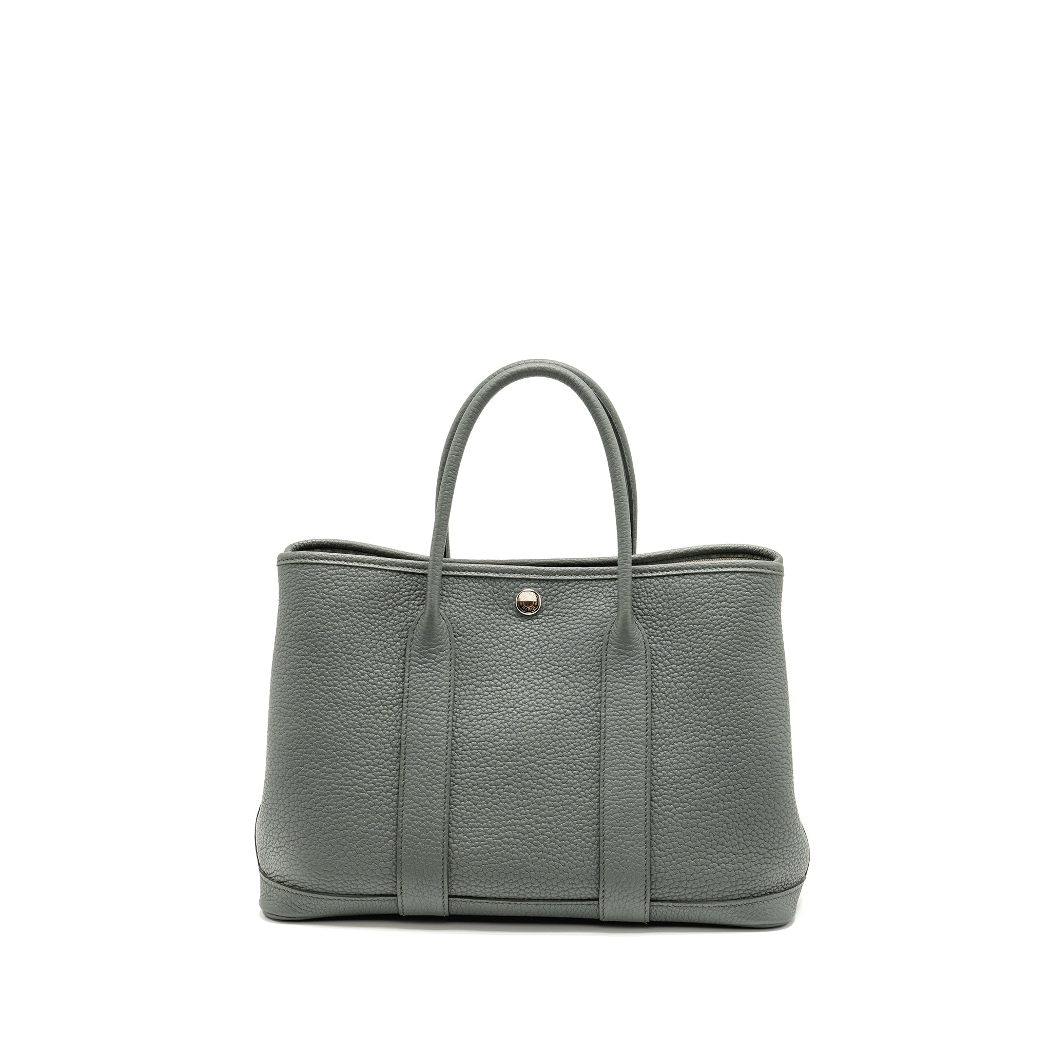 HERMES GARDEN PARTY 30 NEGONDA VERT AMANDE SHW