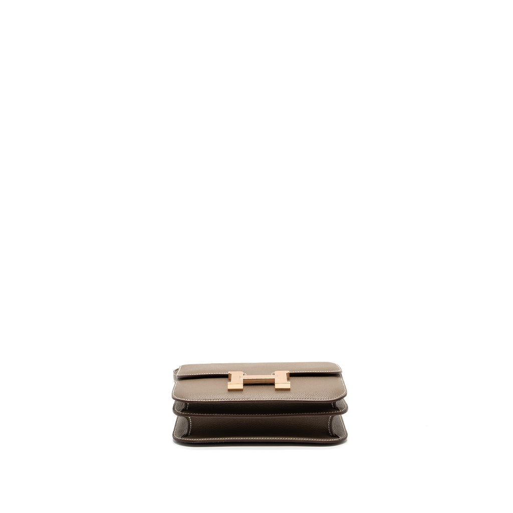 HERMES MINI CONSTANCE EPSOM ETOUPE RGHW