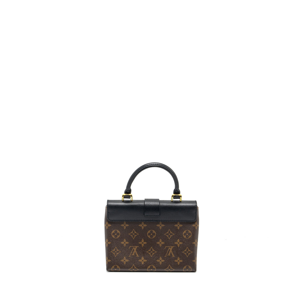 LOUIS VUITTON LOCKY BB MONOGRAM CANVAS/LEATHER BLACK GHW