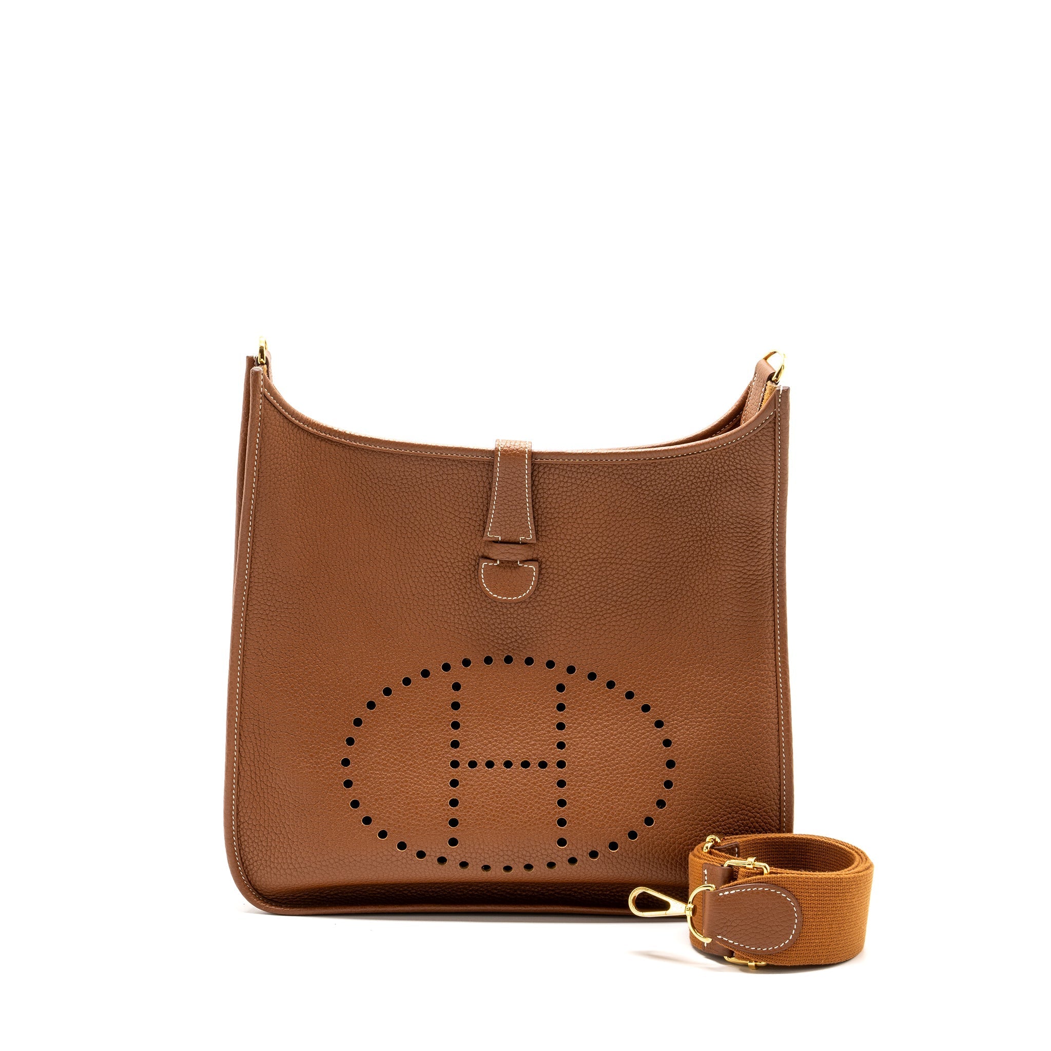 HERMES EVELYNE 33 CLEMENCE GOLD GHW