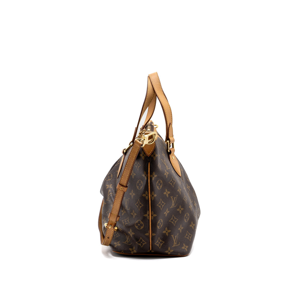 LOUIS VUITTON PALERMO PM MONOGRAM CANVAS GHW