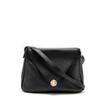 HERMES VINTAGE CHRISTINE BAG LEATHER BLACK SHW