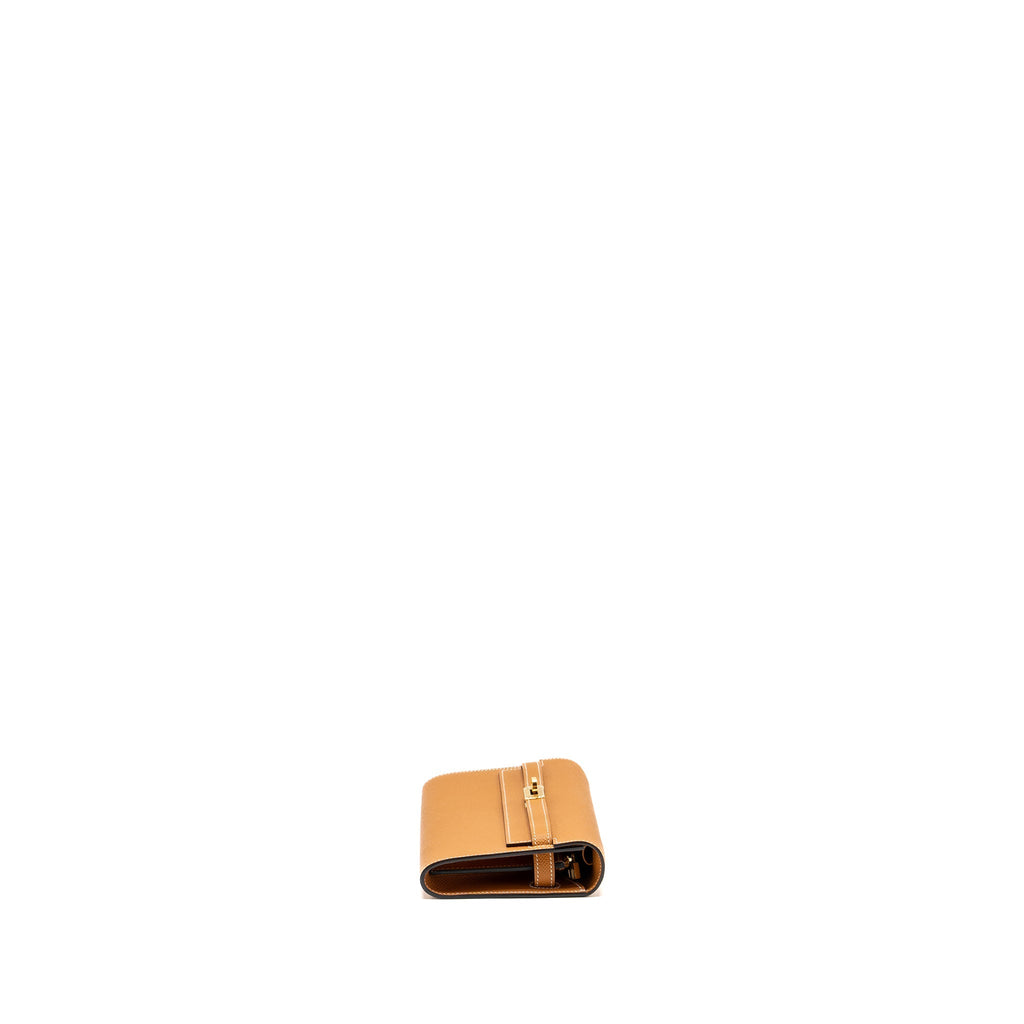 HERMES KELLY TO GO EPSOM TOFFEE GHW
