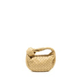 BOTTEGA VENETA MINI JODIE LAMBSKIN BEIGE GHW