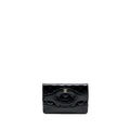 CHANEL 24S MINI 31 CLUTCH SHINY LAMBSKIN BLACK LGHW (MICROCHIP)
