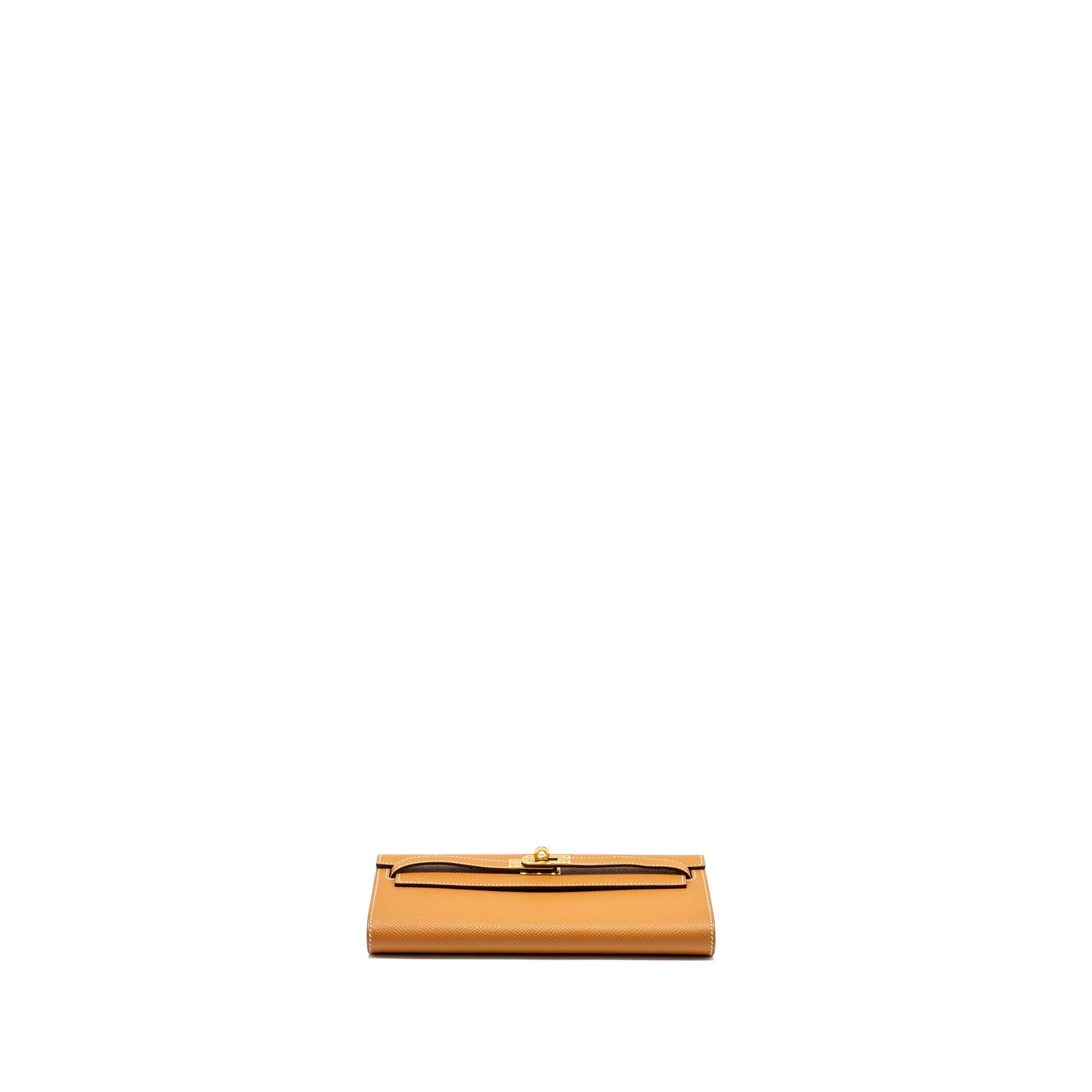 HERMES KELLY TO GO EPSOM TOFFEE GHW