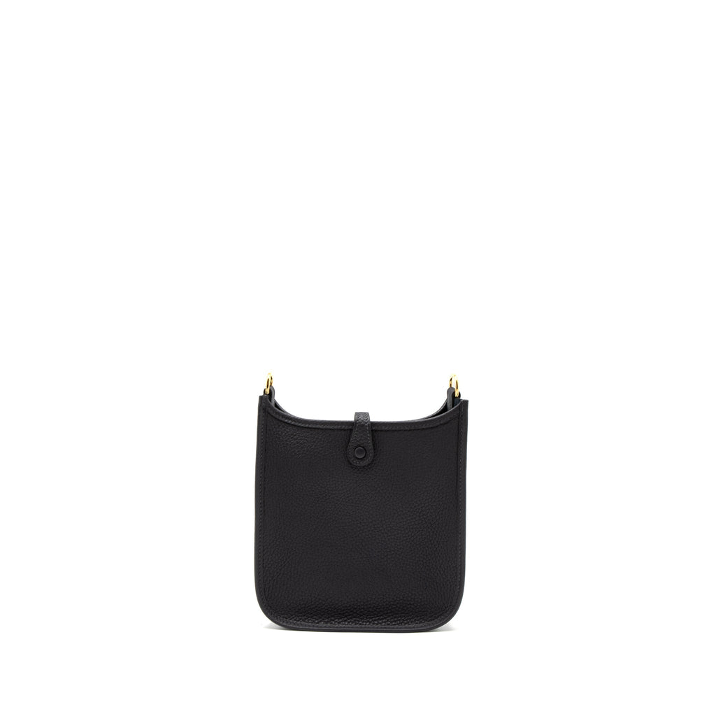 HERMES MINI EVELYNE CLEMENCE CABAN GHW
