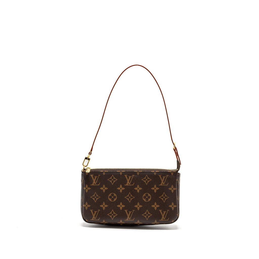 LOUIS VUITTON POCHETTE ACCESSORIES MONOGRAM CANVAS GHW