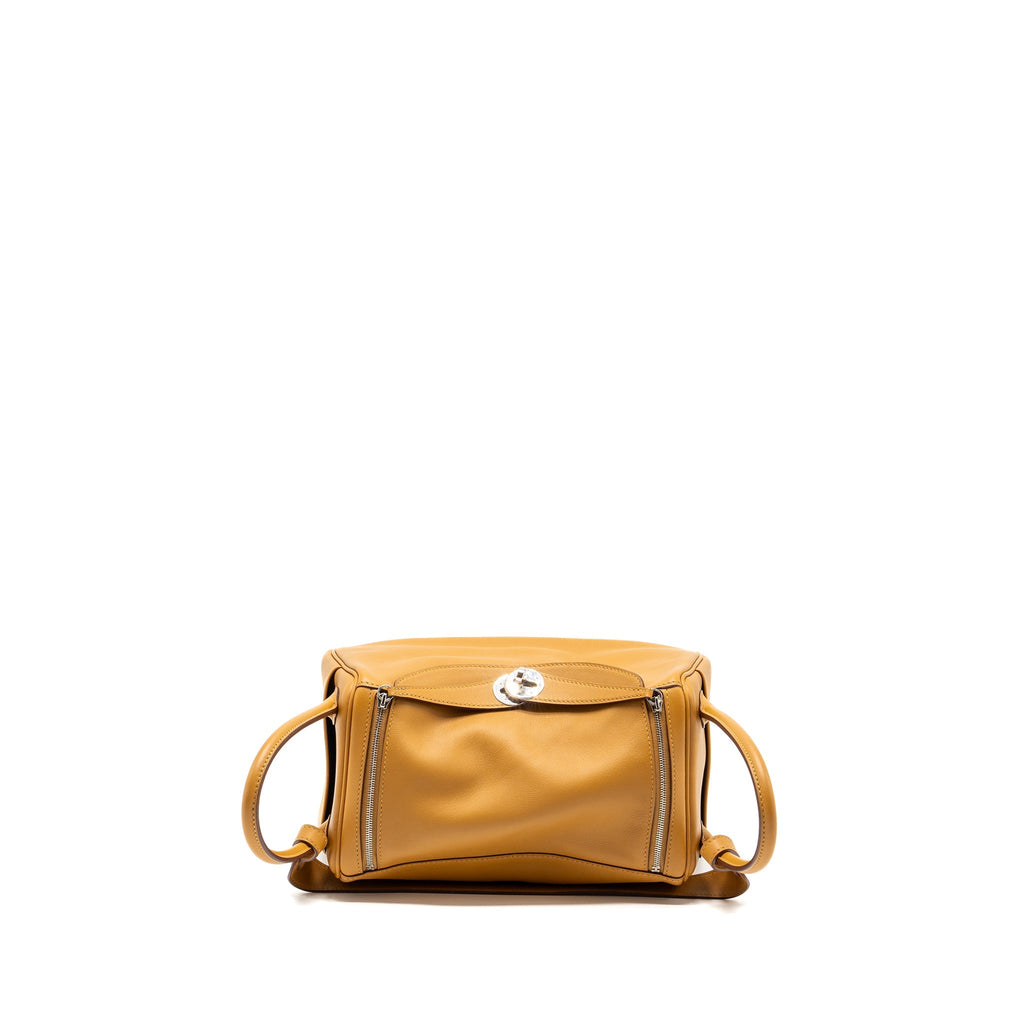 HERMES LINDY 26 SWIFT SESAME/BLEU BRUME SHW