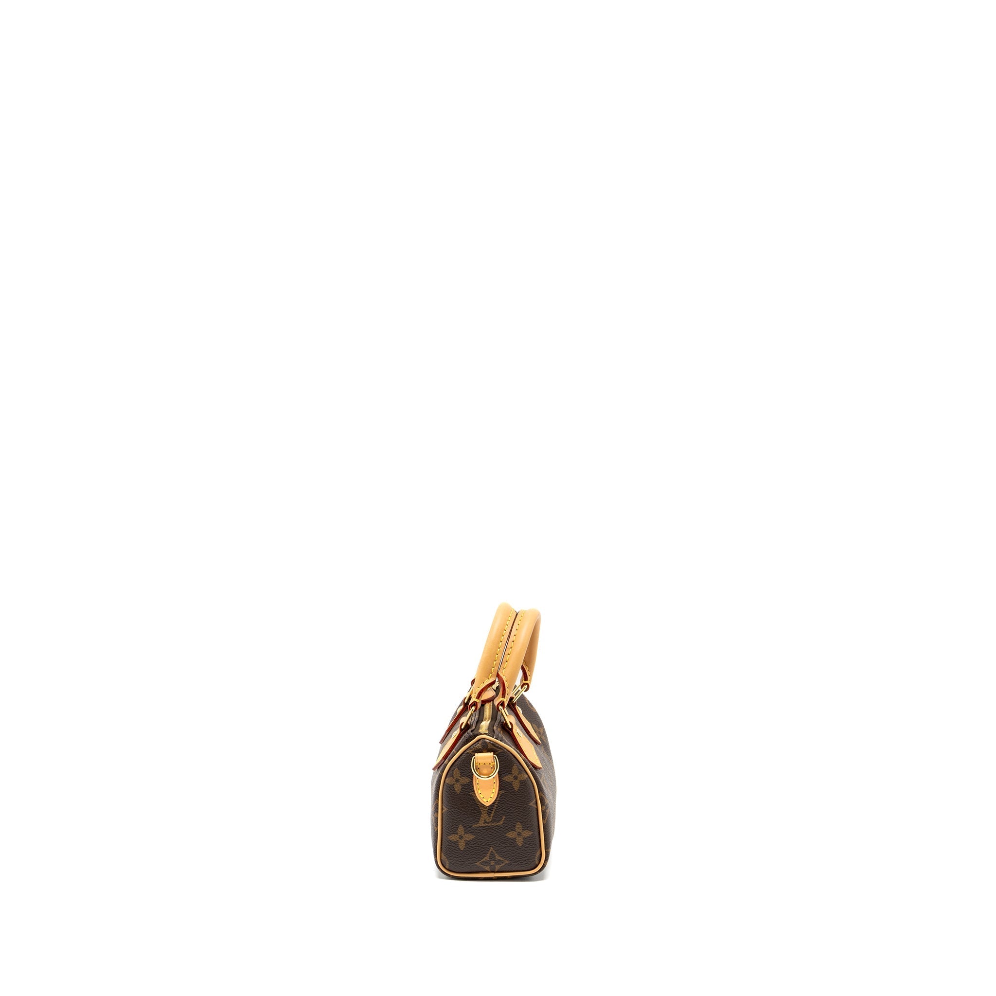 LOUIS VUITTON NANO SPEEDY MONOGRAM CANVAS GHW (NEW VERSION)