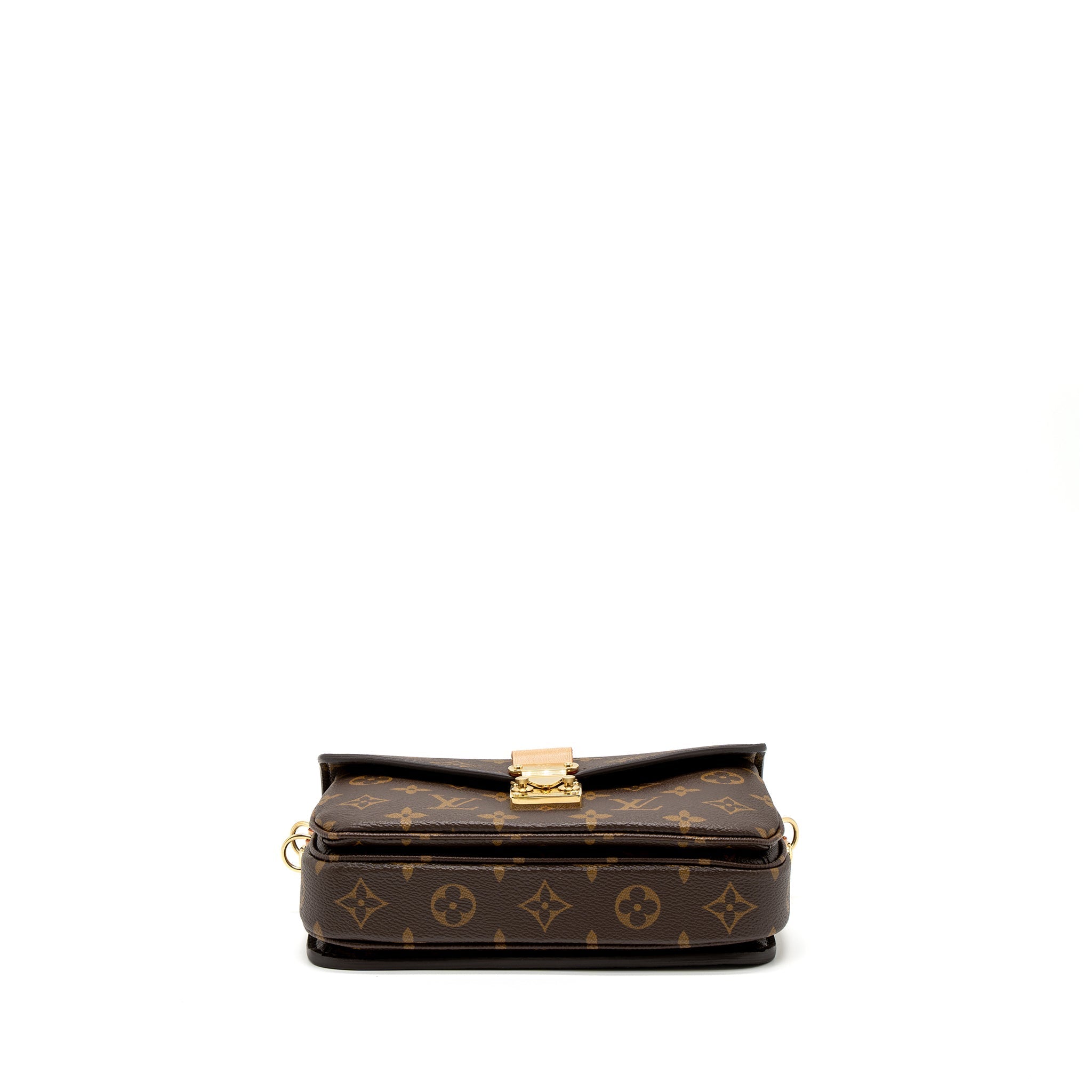 LOUIS VUITTON POCHETTE MÉTIS EAST WEST MONOGRAM CANVAS GHW (NEW VERSION)