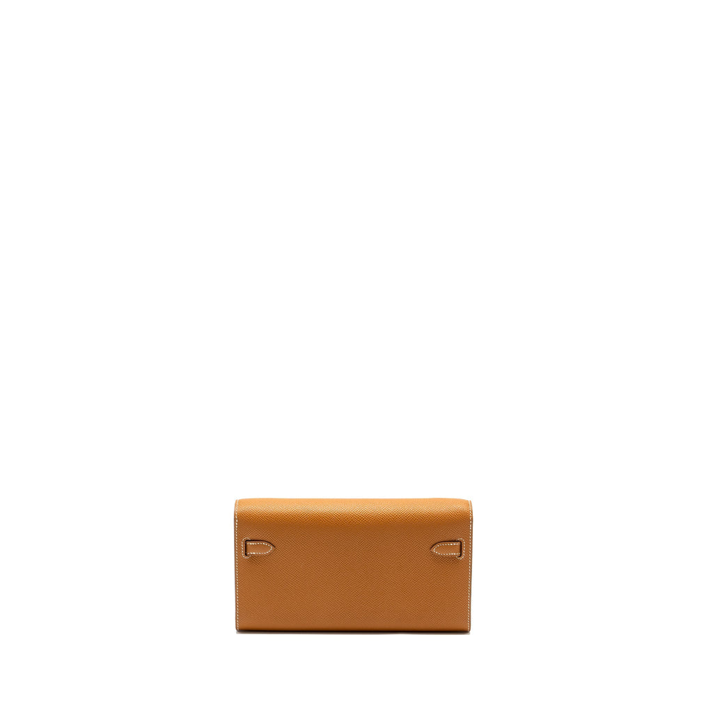 HERMES KELLY TO GO EPSOM TOFFEE GHW