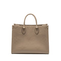 LOUIS VUITTON ON THE GO MM MONOGRAM EMPREINTE TOURTERELLE GHW