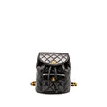 CHANEL VINTAGE DUMA BACKPACK LAMBSKIN BLACK GHW